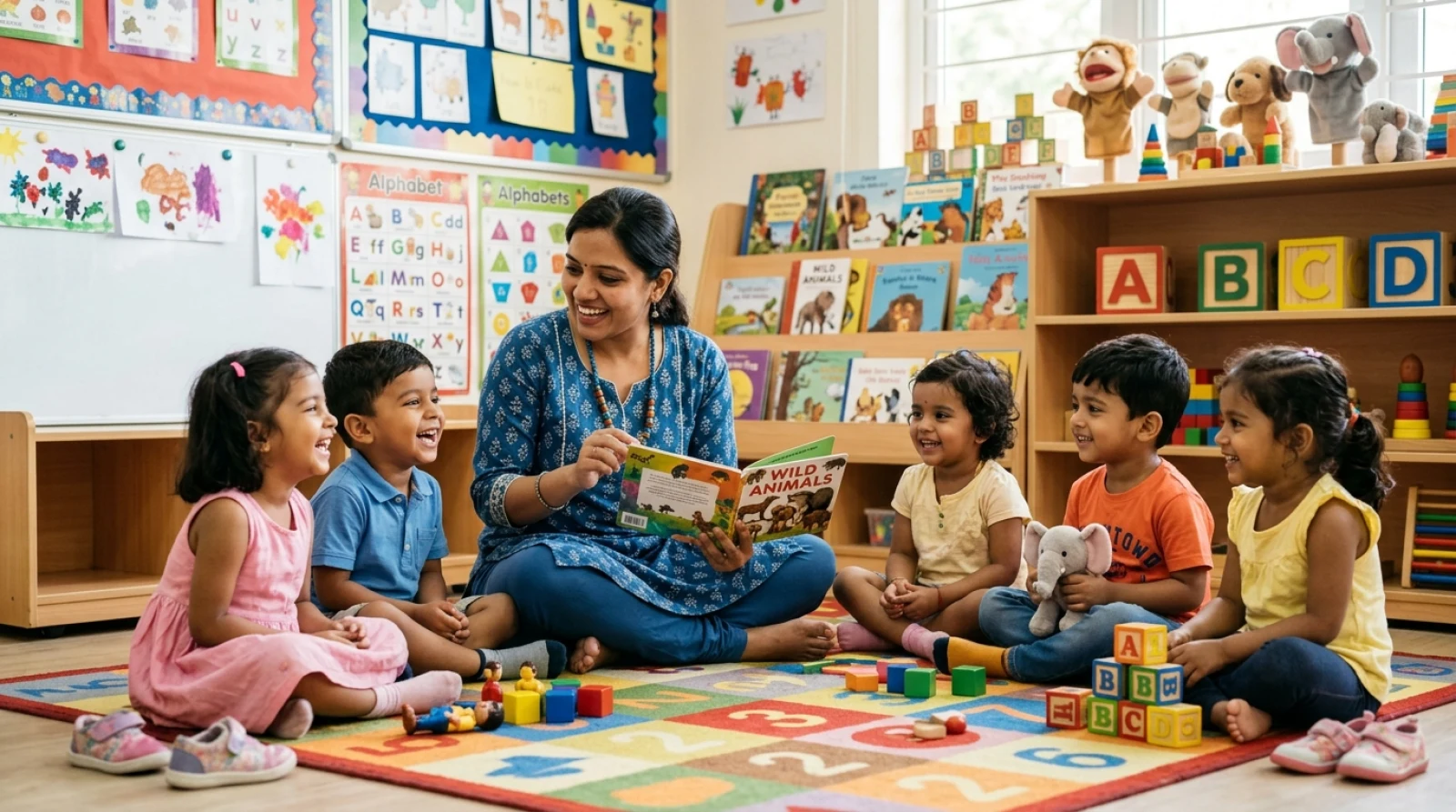 Little Bloom Play School Classroom